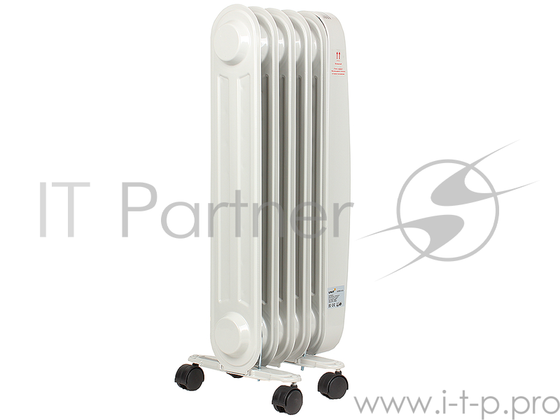 Масляный обогреватель UNIT UOR-515, 5 секций, 1000Вт