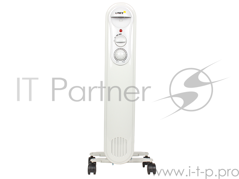 Масляный обогреватель UNIT UOR-515, 5 секций, 1000Вт