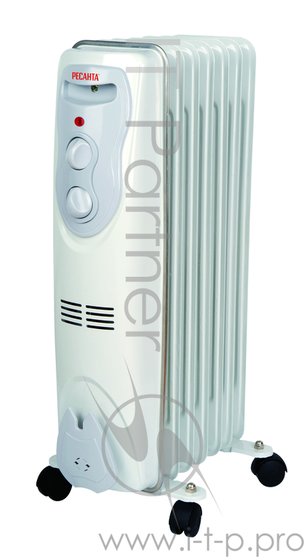 Обогреватель масляный Ресанта ОМ- 7Н (1,5 кВт) 67/3/7, 7 секц.