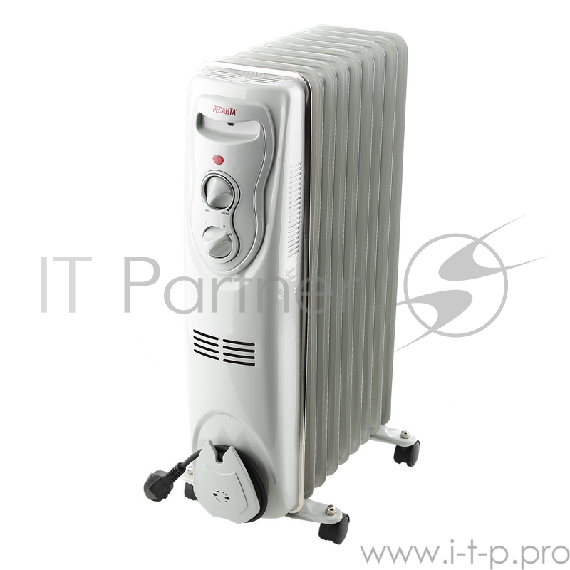 Обогреватель масляный Ресанта ОМ- 9Н (2 кВт) 67/3/8, 9 секц.