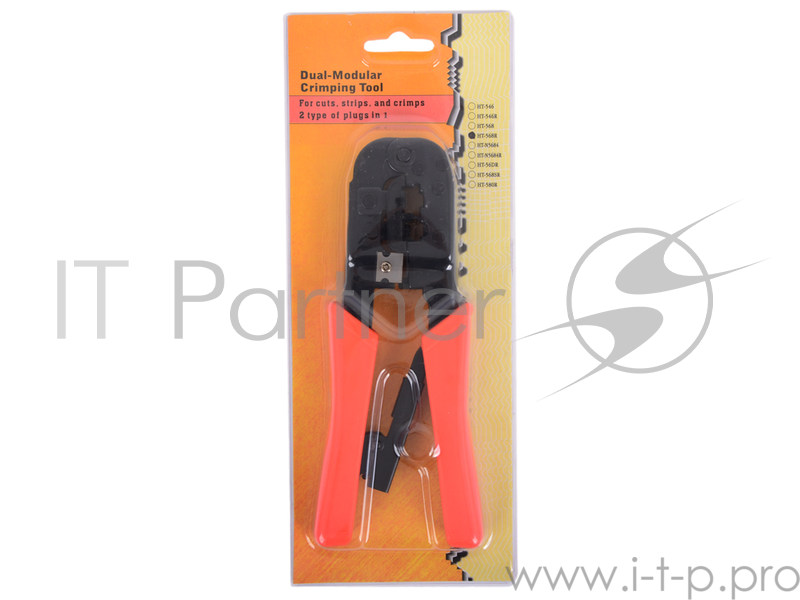 Обжимной инструмент Обжимной инструмент для RJ45/12 HT568R