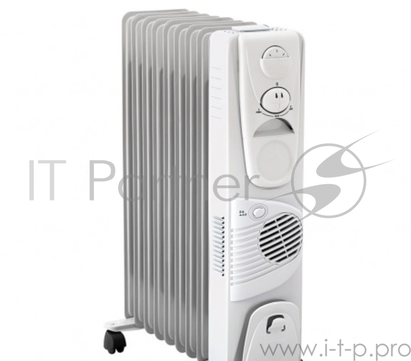 Радиатор масляный WWQ RM02-2511 -11 секций Номинальная потребляемая мощность: 1000/1500/2500 КВт(в зависимости от режима работы) Число секций нагрева: 11 Термозащита: есть Термостат: есть Длина сетевого кабеля: 1,8 м Габариты: 54*15*63 см Масса: 12 к