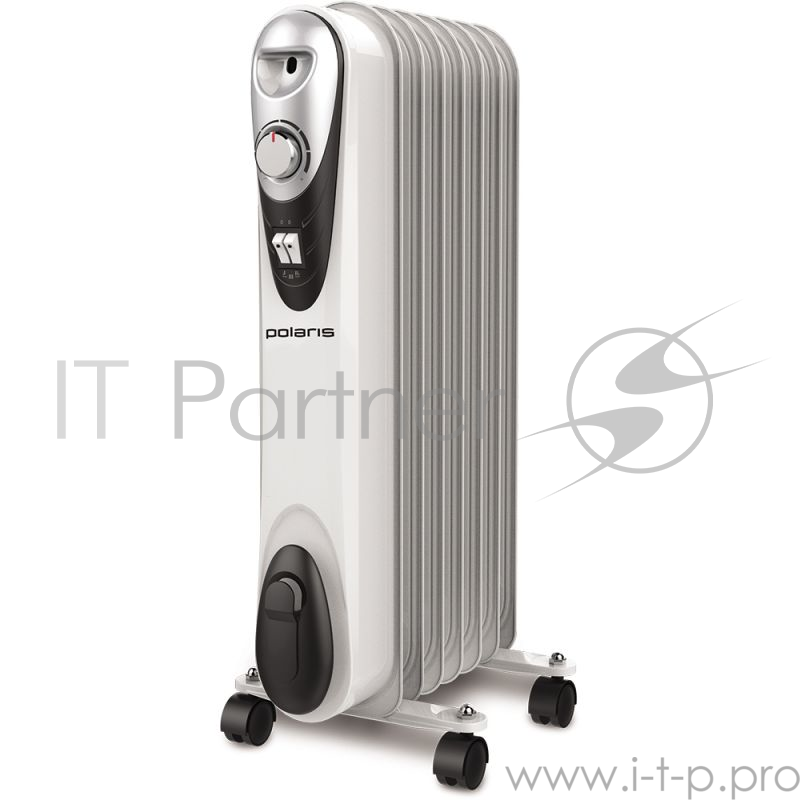 Радиатор масляный Polaris Compact CR C 0715 1500Вт белый/черный