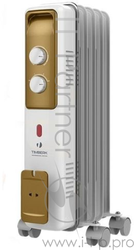 Радиатор TIMBERK TOR 21.1005 BCX масл.электр. 21 bcx 5 секц. 1000Вт