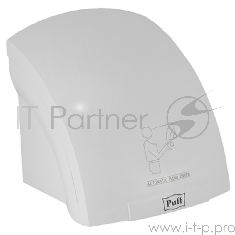 Электросушитель для рук PUFF 8820 2кВт белый ABS пластик