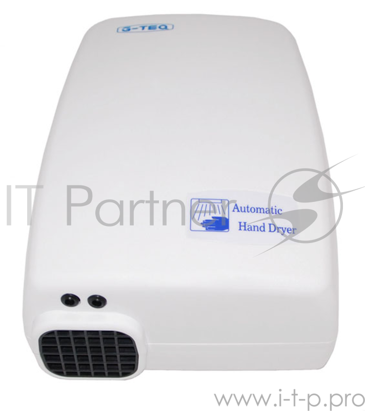 Сушилка для рук G-TEQ 8809 PW 1200Вт 16м/сек пластик белый