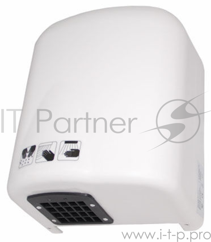 Электросушитель для рук PUFF 165 1.65кВт белый ABS пластик