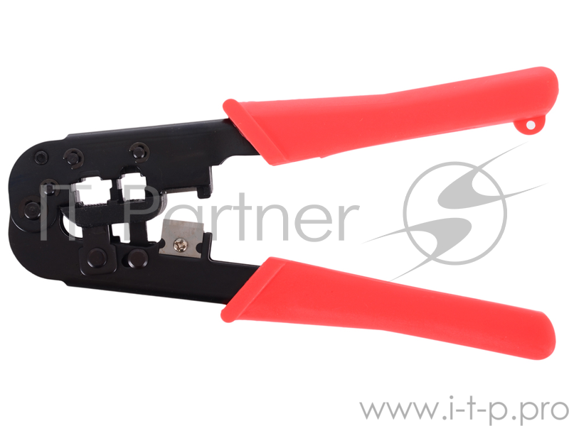 Обжимной инструмент Gembird T-568 Универсальные клещи для обжима и разделки кабеля RJ-11 (6p4c/6p2c), RJ-12 (6p6c), RJ-45 (8p8c)