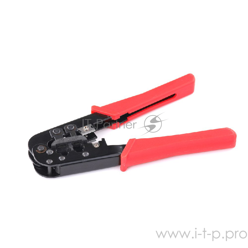 Обжимной инструмент Gembird T-568 Универсальные клещи для обжима и разделки кабеля RJ-11 (6p4c/6p2c), RJ-12 (6p6c), RJ-45 (8p8c)