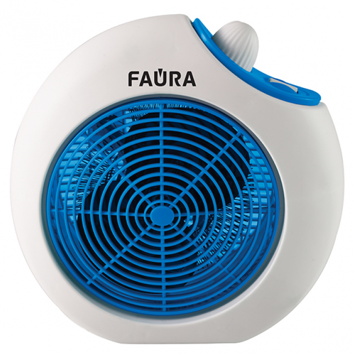 Тепловентилятор Neoclima FH-10 FAURA спиральный, 2000 Вт. Синий
