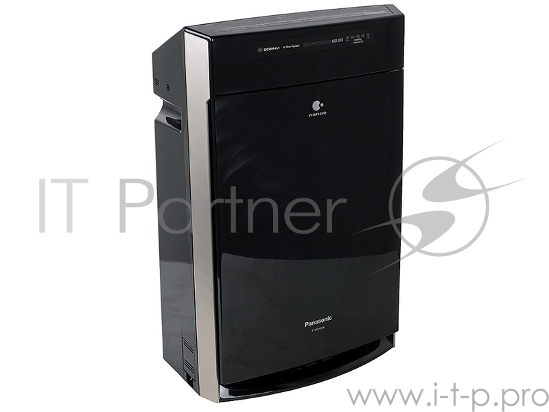 Климатический комплекс Panasonic F-VXH50R-K Оч-ль с увлажнением, Мощ. 45 Вт, пл 40 м.кв., ём-ть 2.3л, расход 150-500мл/ч, ШхВхГ 360x560x240, вес 8.6 к