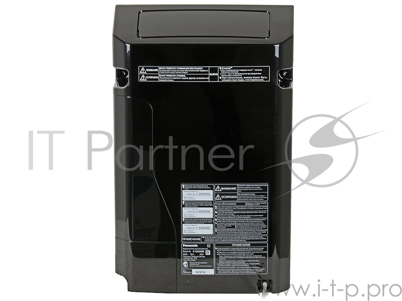 Климатический комплекс Panasonic F-VXH50R-K Оч-ль с увлажнением, Мощ. 45 Вт, пл 40 м.кв., ём-ть 2.3л, расход 150-500мл/ч, ШхВхГ 360x560x240, вес 8.6 к