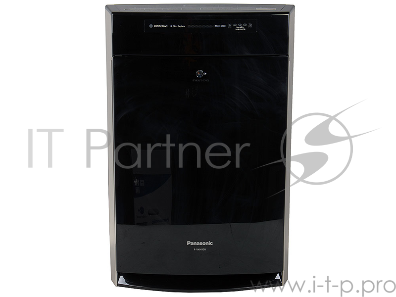 Климатический комплекс Panasonic F-VXH50R-K Оч-ль с увлажнением, Мощ. 45 Вт, пл 40 м.кв., ём-ть 2.3л, расход 150-500мл/ч, ШхВхГ 360x560x240, вес 8.6 к
