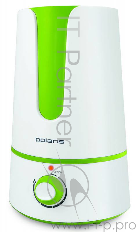 Увлажнитель воздуха Polaris PUH 5545 25Вт (ультразвуковой) белый/зеленый