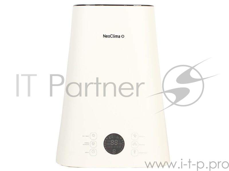 Увлажнитель воздуха NEOCLIMA NHL-500-VS Емкость бака 5 л, Рабочее напряжение 230 В/50 Гц, Мощность 25 Вт, Уровень шума <35 дБ, Класс защиты IPX3, Расход воды 250 мл/ч, Обслуживаемая площадь до 40 кв. м., Вес 1,32 кг, Габариты 200х200х300 мм, цифровой