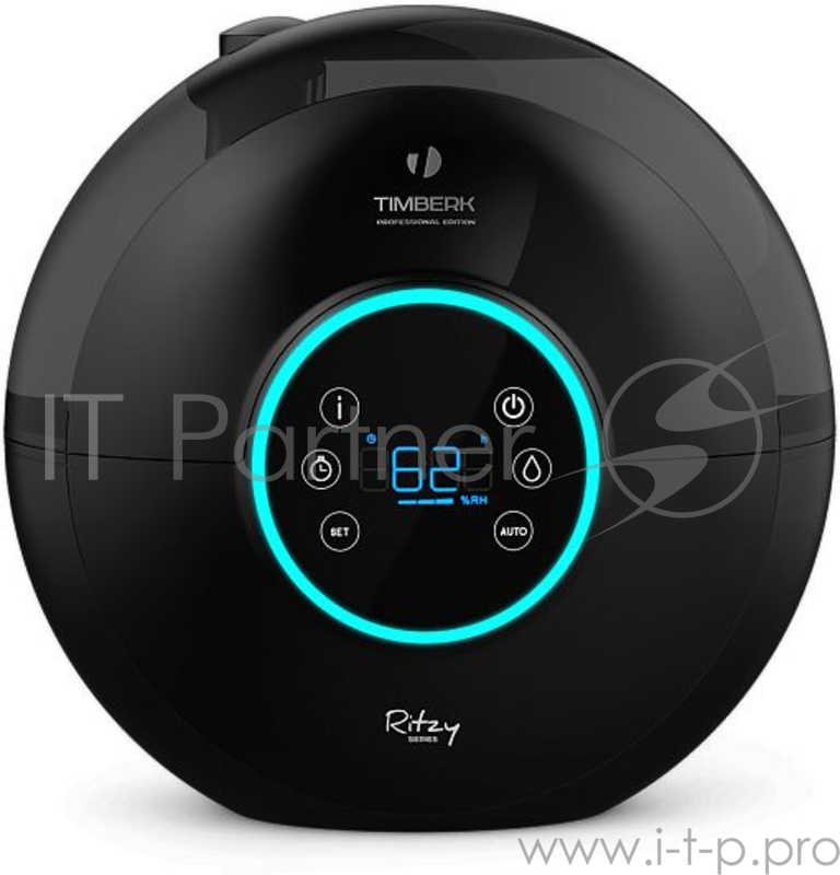 Увлажнитель воздуха Timberk THU UL 14 E (BL) электроника, черный, 300 мл/ч, 4 л