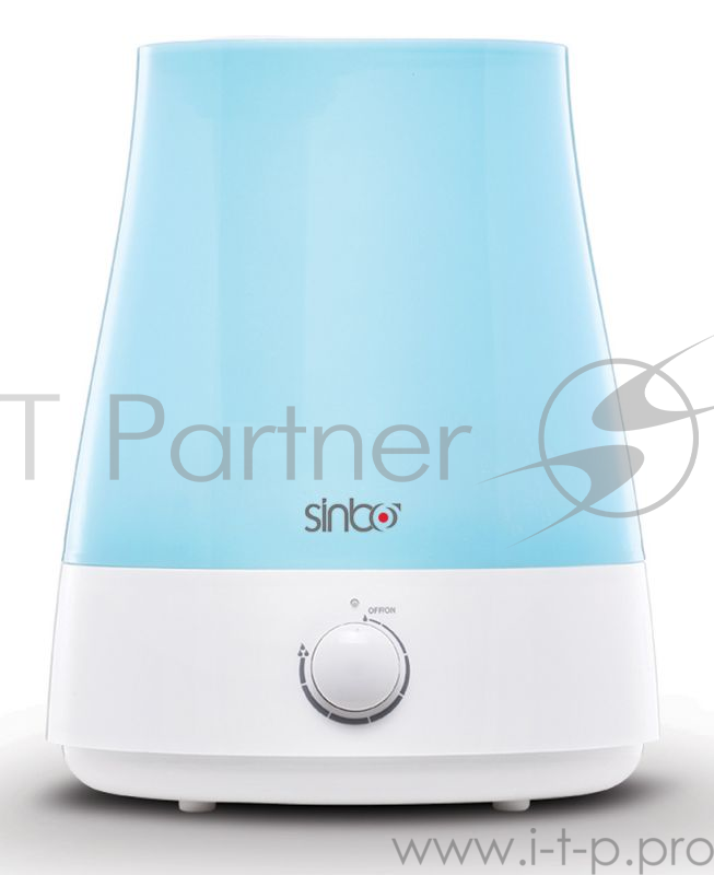 Увлажнитель воздуха Sinbo SAH 6113 25Вт (ультразвуковой) белый/голубой