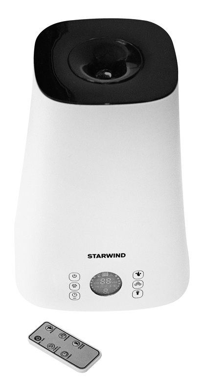 Увлажнитель воздуха Starwind SHC3531 25Вт (ультразвуковой) белый/черный
