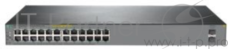 Сетевое оборудование HP JL385A Коммутатор HPE 1920S 24G 2SFP PoE+ 370W настраиваемый 19U 24x10/100/1000BASE-T