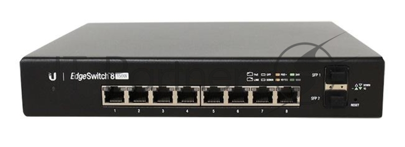 Сетевое оборудование UBIQUITI ES-8-150W Коммутатор 2х SFP, 8х Gigabit RJ45