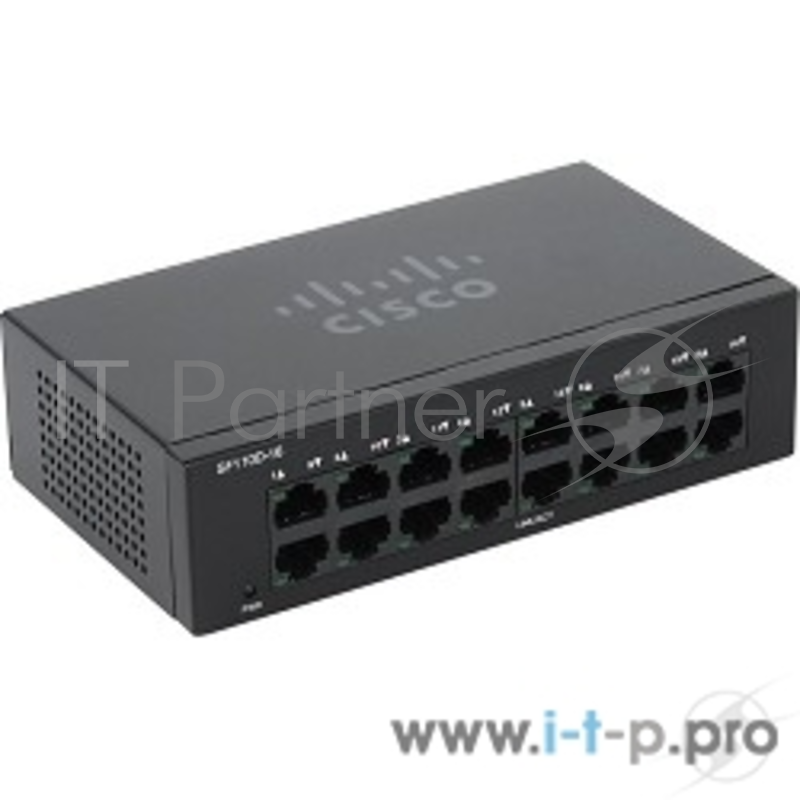 Сетевое оборудование Cisco SB SF110D-16-EU Коммутатор 16-портовый SF110D-16 16-Port 10/100 Desktop Switch