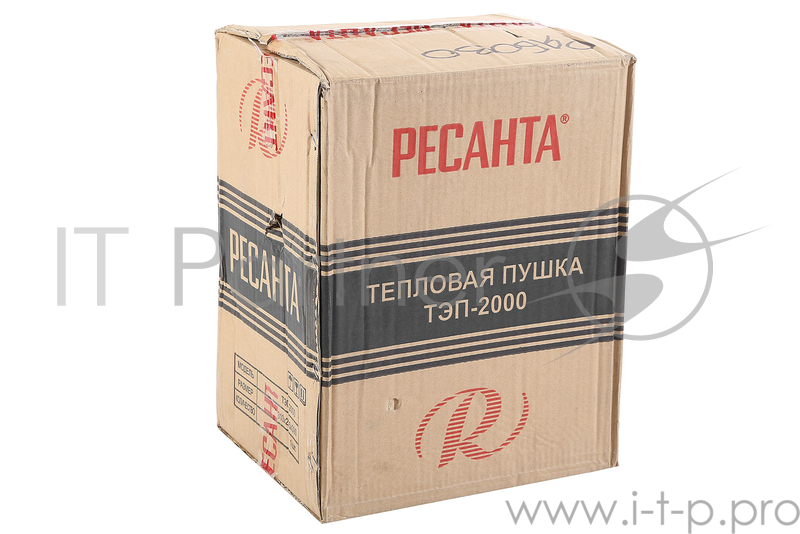 Тепловые пушки Ресанта ТЭП-2000 67/1/1 Тепловая электрическая пушка { квадратная, 220В, 650/1300/2000 Вт, 4,7 кг }