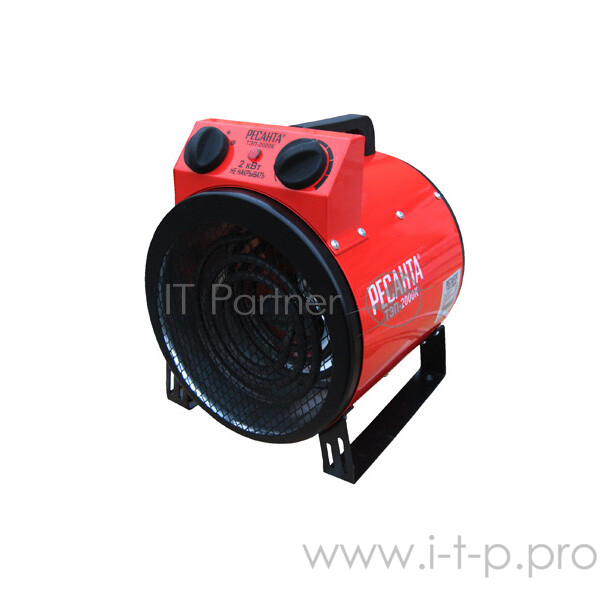 Тепловые пушки Ресанта ТЭП-2000К 67/1/7 Тепловая электрическая пушка { круглая, 220В, вентилятор/2000 Вт, 4 кг }