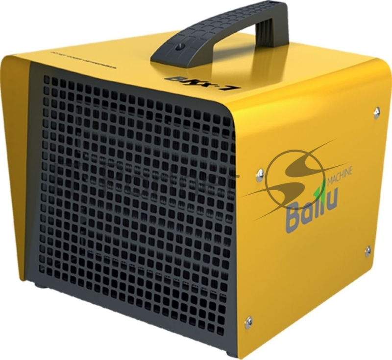 Пушка тепловая BALLU BKX-7 (Тепловая пушка, мощность нагрева 2,5/5,0/0 кВт, производительность 300 м3/ч, 220В, 50Гц, размеры прибора (ШхВхГ) 250х225х235 мм, вес 3,4кг.)