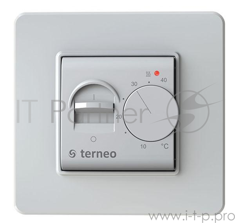 Терморегулятор TERNEO mex для теплого пола. 3 000 ВА. 16 А. 10-40 °С.