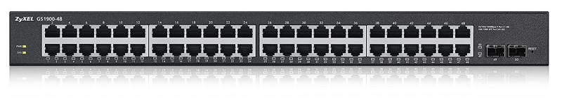 Сетевое оборудование ZyXEL GS1900-48-EU0101F Коммутатор управляемый 19U 48x10/100/1000BASE-T