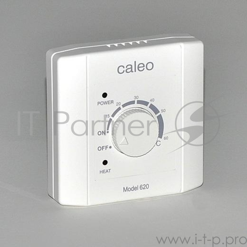 Терморегулятор CALEO UTH-620 Встраиваемый, механический, 3,5 кВт. Кнопочный. SF 2*20.