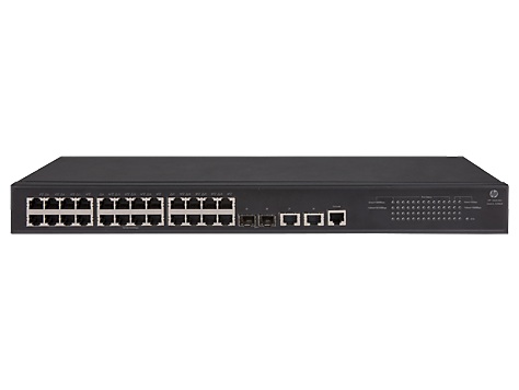 Сетевое оборудование HP JG960A Коммутатор HPE 1950-24G-2SFP+-2XGT управляемый 19U 24x10/100/1000BASE-T 2x10GBASE-T