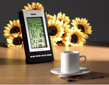 Погодная станция Hama EWS-800 серебристый/черный