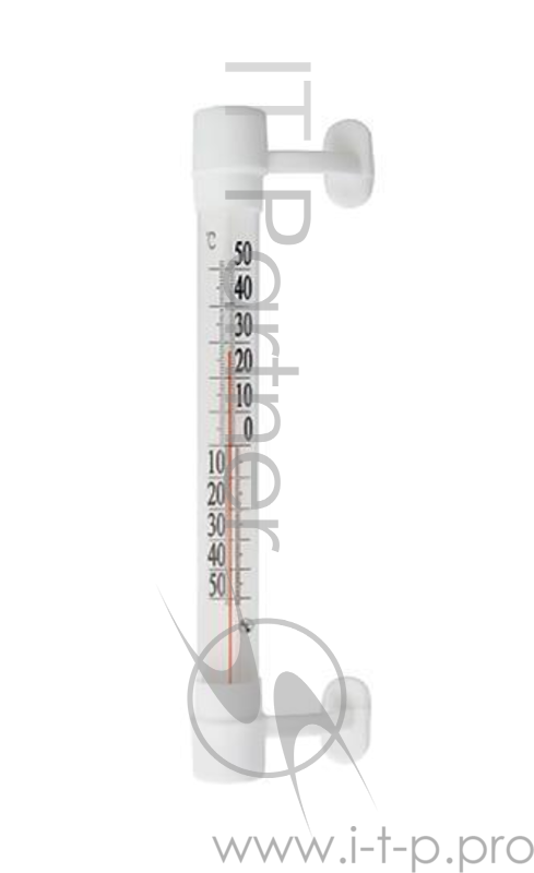 Термометр FIT 67915 оконный '' липучка'' т-5 ( стеклянный ) в пакете