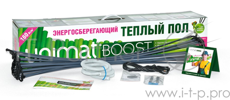 Теплый пол CALEO UNIMAT BOOST-0200 278Вт 2 п.м. стержневой