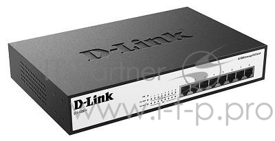 Сетевое оборудование D-Link DES-1008P+/A1A коммутатор неуправляемый с 8 портами 10/100Base-TX с поддержкой PoE