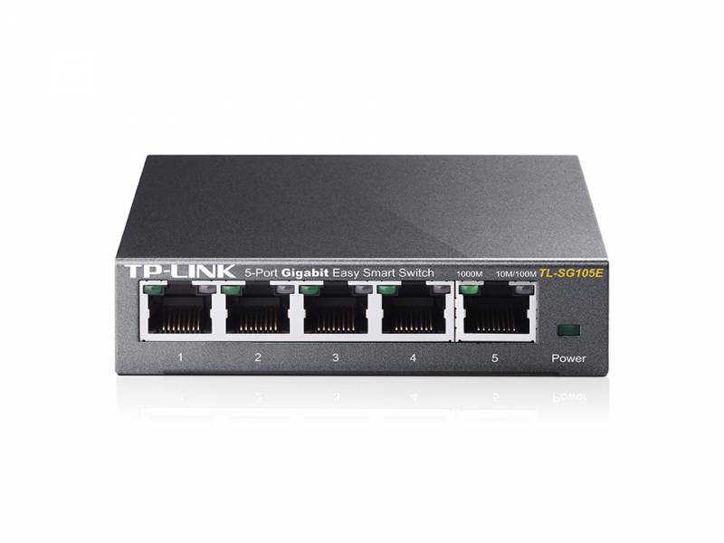 Сетевое оборудование TP-Link TL-SG105E Easy Smart гигабитный 5-портовый коммутатор SMB