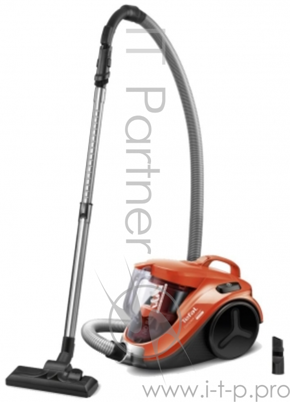 Пылесос Tefal TW3724RA 750Вт черный/оранжевый