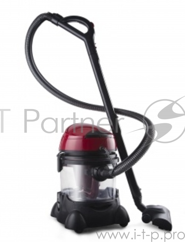 Пылесос ARNICA VIRA вишневый моющий с аквафильтром