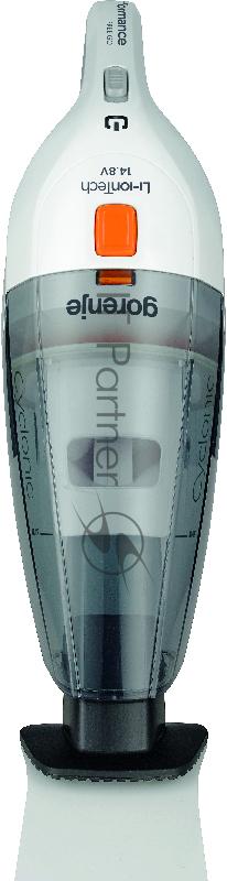 Пылесос Gorenje MVC148FW Ручной пылесос, Мощность подключения: 100Вт, Объем контейнера для пыли: 0,7 л, Цвет: Нержавеющая сталь, Номинальное напряжение: 14,8 В, Вес (брутто/нетто): 1,9 / 1,1 кг, Габаритные размеры (вхшхг): 13 ? 43 ? 13,5 см, Вес (бру