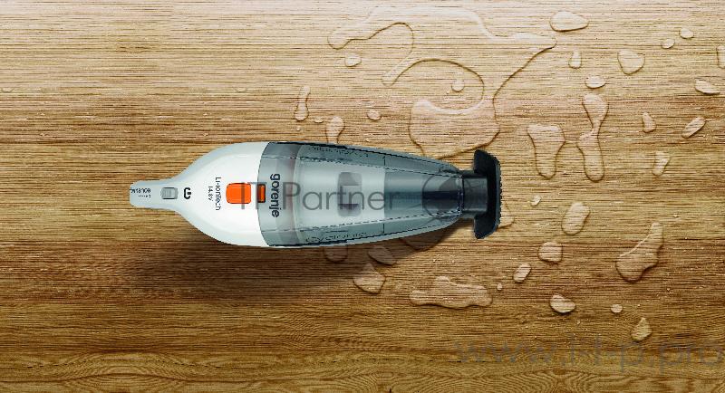 Пылесос Gorenje MVC148FW Ручной пылесос, Мощность подключения: 100Вт, Объем контейнера для пыли: 0,7 л, Цвет: Нержавеющая сталь, Номинальное напряжение: 14,8 В, Вес (брутто/нетто): 1,9 / 1,1 кг, Габаритные размеры (вхшхг): 13 ? 43 ? 13,5 см, Вес (бру