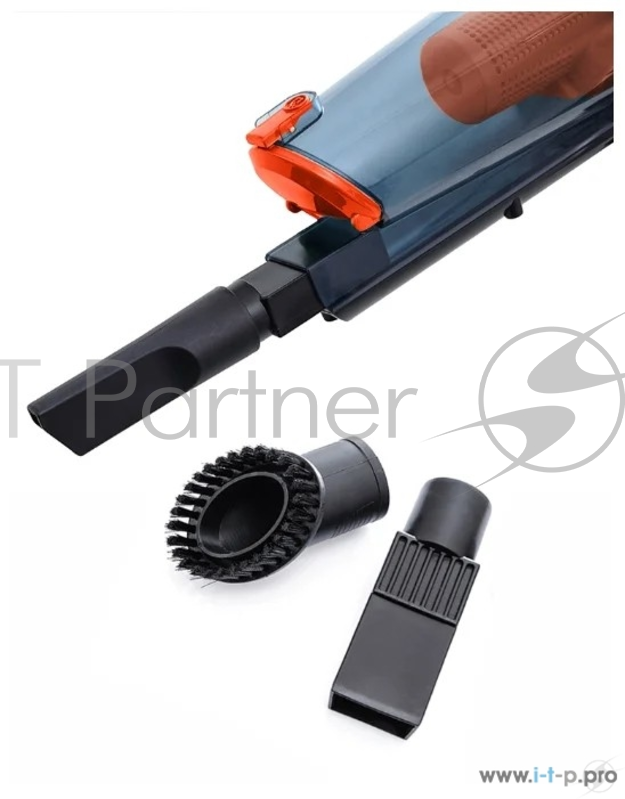 Вертикальный пылесос 525-1-КТ Kitfort, Мощность: 600 Вт.Емкость пылесборника: 1,5 л.оранжевый