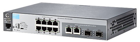 Сетевое оборудование HP J9783A Коммутатор HPE 2530-8 управляемый настольный/19U 8x10/100BASE-TX 2x10/100/1000BASE-T 2x10/100/1000BASE-T/Mini GBIC (SFP)