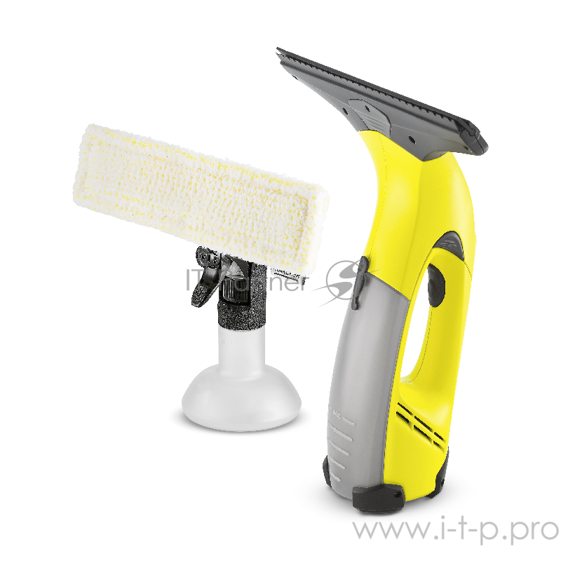 Стеклоочиститель Karcher WV50 Plus шир.скреб.:280мм пит.:от аккум. желтый