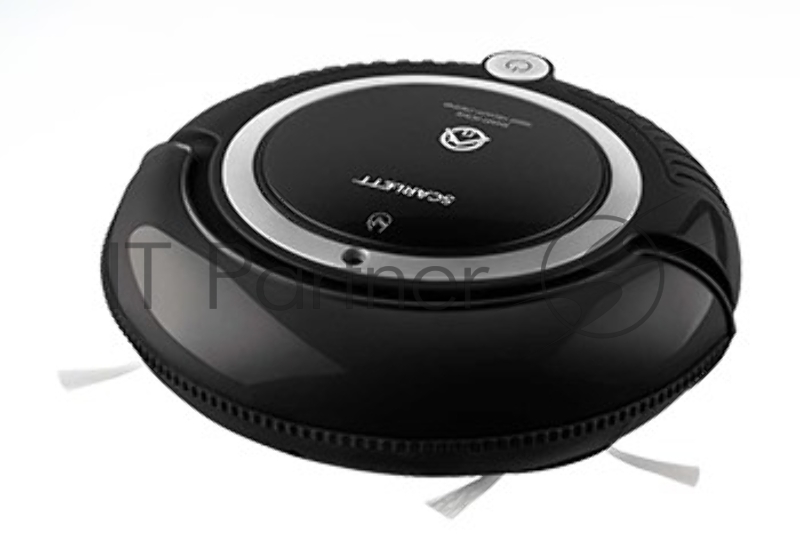 Пылесос-робот SCARLETT SC- VC80R10 черный Мощность 15 Ватт, Быстрый и эффективный робот-пылесос Функция влажной уборки, Удобный контейнер для сбора пыли 0.2 л Автоматический выбор траектории движения, Работа без подзарядки до 60 минут (в зависимости