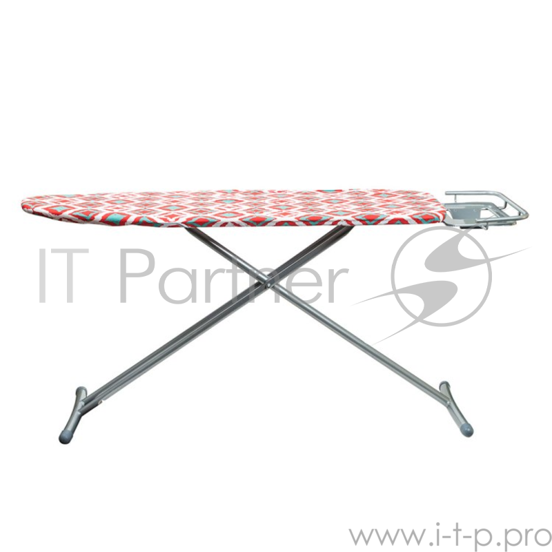 Гладильная доска Endever Delta-21, подставка д/утюга, 7 регулировок по высоте, высота 90 см, 122х38 см, серебристый