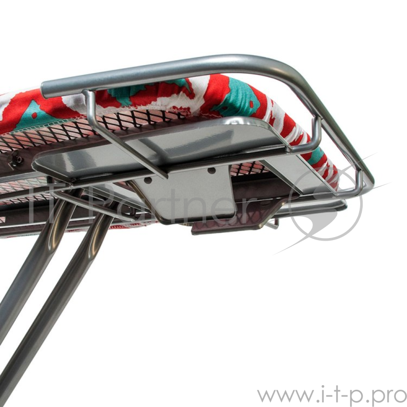 Гладильная доска Endever Delta-21, подставка д/утюга, 7 регулировок по высоте, высота 90 см, 122х38 см, серебристый