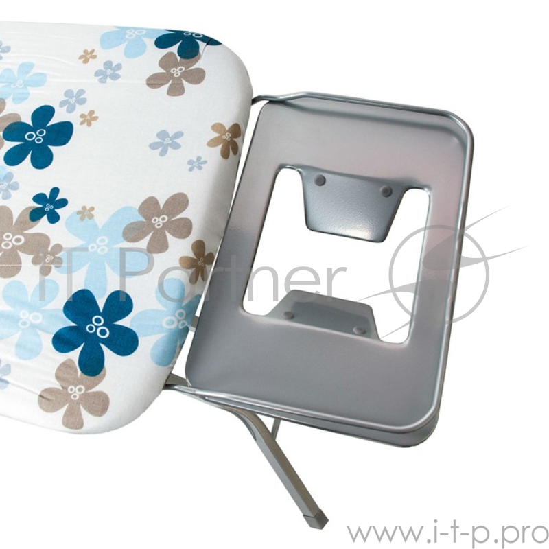 Гладильная доска Endever Delta-22, подставка д/утюга, 7 регулировок по высоте, высота 89 см, 122х42 см, серебристый