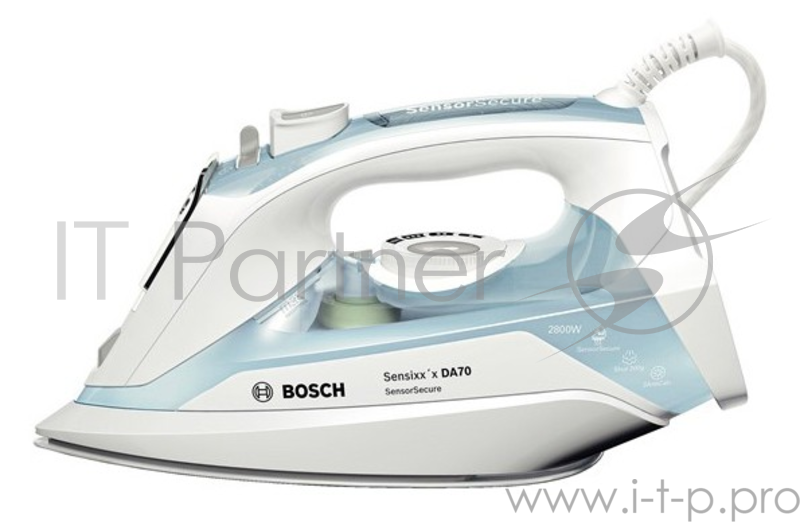 Утюг Bosch TDA7028210 2800Вт светло-голубой/белый
