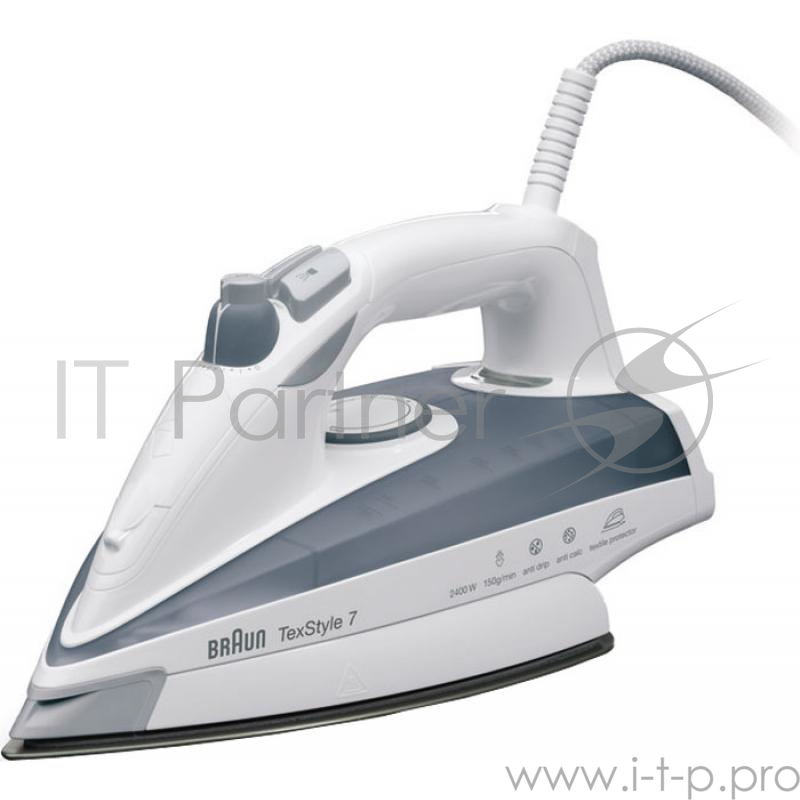 Утюг Braun TexStyle7 TS735TP 2400Вт белый